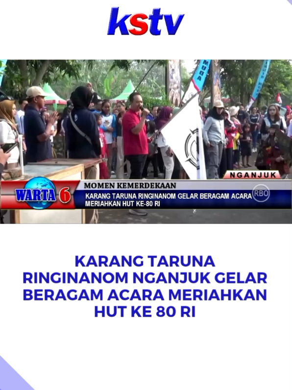 Karang Taruna Ringin Anom Nganjuk Gelar Beragam Acara Meriahkan HUT Ke 80 RI #nganjukhits #hutri #agustusan #karangtaruna 