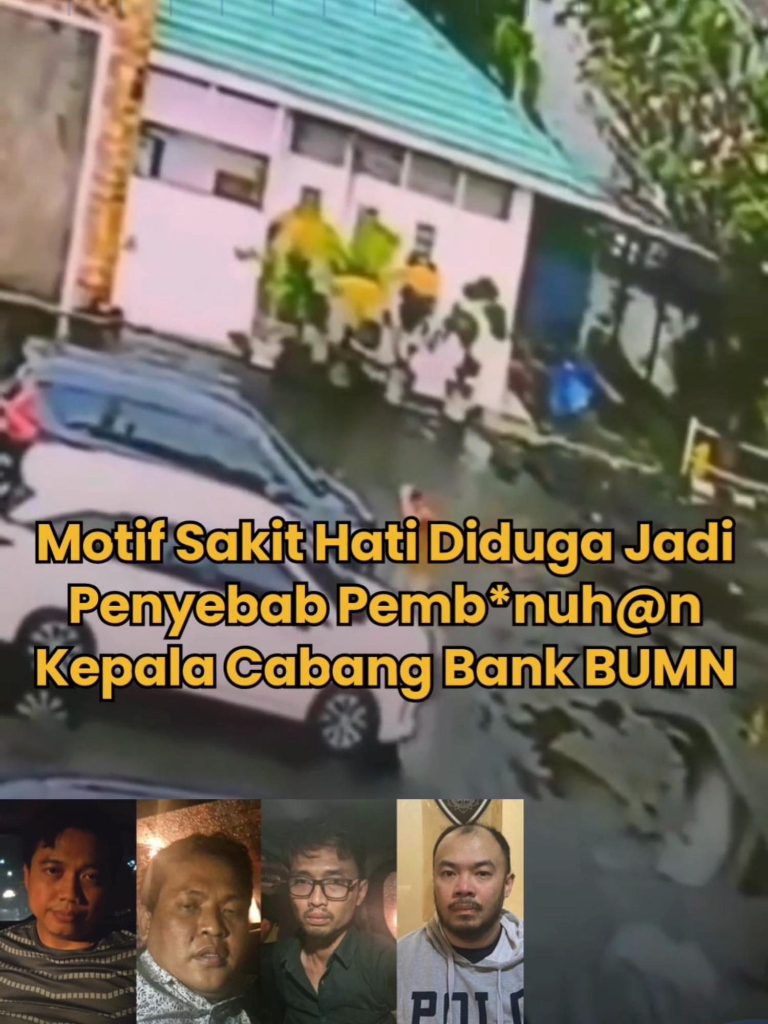 Kasus pembunuhan yang menimpa Kepala Cabang Bank BUMN, Muhammad Ilham Pradipta (37), diduga dipicu oleh motif sakit hati.  Pelaku utama, Dwi Hartono, diketahui pernah mengajukan pinjaman sebesar Rp13 miliar yang tidak disetujui oleh korban.  Pembunuhan ini terjadi setelah hubungan antara Dwi Hartono dan Muhammad Ilham memburuk akibat masalah finansial tersebut.  Pihak berwajib tengah mendalami kasus ini dan mengungkap fakta-fakta yang ada untuk mengungkap motif lebih lanjut. Dok: istimewa Selengkapnya di www.pantura.suaramerdeka.com #suaramerdeka #suaramerdekadaily #suaramerdekanetwork #suaramerdekapantura #BeritaTerkini #viral #Pembunuhan #MuhammadIlhamPradipta #DwiHartono #KasusBRI #kriminal