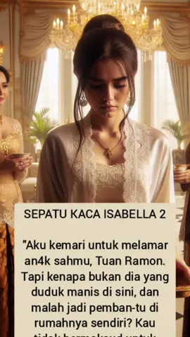 👠✨ SEPATU KACA ISABELLA 2 ✨👠 Karya: Haierumauran 📖 Dipandang hina di rumah sendiri... 💔 Ayah lebih sayang simpanannya & an4k tak sah mereka 😢 Tapi semua orang terkejut... Saat konglomerat idaman berkata: 👉 “Aku kemari untuk melamar anak sahmu. Kenapa dia malah jadi pemban-tu di rumahnya sendiri?” 🔥 Baca kisah penuh air mata & kejutan ini, hanya di KBM App! 📲 #SepatuKacaIsabella #Haierumauran #CeritaKBM #FYP #CeritaViral 