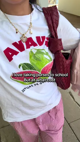 Anything to match my outfits ❤️ #backtoschool #collegewear #fallbagtrend #dailymatcha 