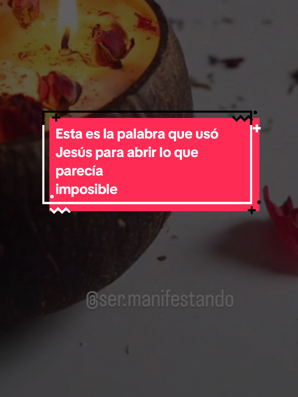 * Esa palabra es: EFATA (significa: ÁBRETE) Es una palabra sagrada en arameo, que Jesús pronunció para devolverle la audición y la voz a un hombre. Pero su poder no se limita al cuerpo. Abre caminos bloqueados. Rompe barreras invisibles. Activa el flujo energético que tu alma necesita. ¿Quieres liberar lo que no está fluyendo en tu vida? Haz este ritual simple pero poderoso: Coloca tus manos sobre tu corazón. Cierra los ojos. Di en voz alta: 