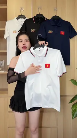 Áo thun polo nam nữ đều mặc được đi chơi lễ nè. #Lylunglinh9495 #qc #affiliate #aopolo #aopolonam 