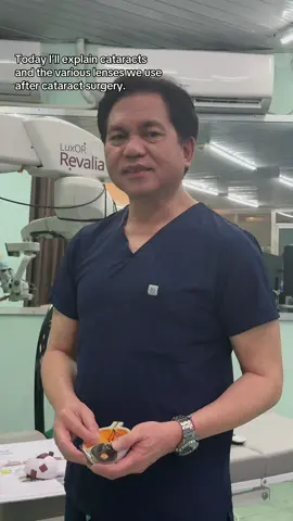 Today I’ll explain cataracts and the various lenses we use after cataract surgery. #cataract #eyes #educational 