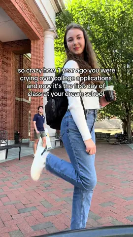 or maybe the crying just hasn’t started yet lol #college #university #collegeadmissions #fitcheck #fdoc 