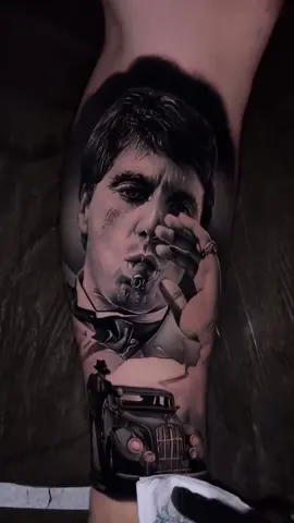 Awesome realistic portrait by @bagajnik_tattoo1 🖤