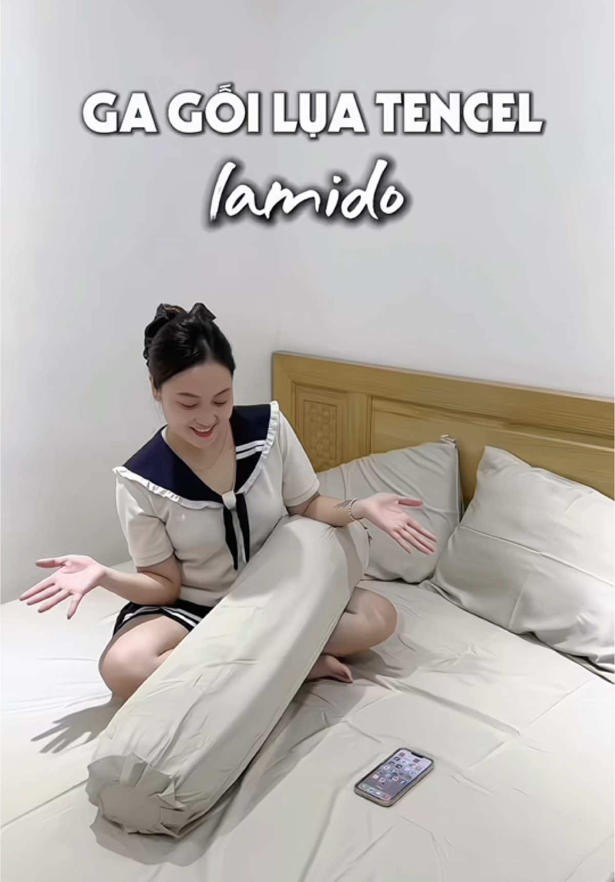 Ga gối lụa Tencel Vicose mềm mướt, lụa cao cấp nằm thíchh thật các mẹ ơi, nhà có con nhỏ nên thử nhaaa #lamido #luatencel #tencelviscose #tencel #gagoicaocap 