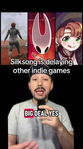 Silksong is real, but it caught other indies off guard. #gaming #GamingOnTikTok #indiegames #indiegame #hollowknight 