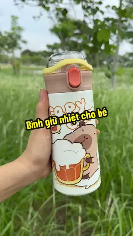 Bình giữ nhiệt cho bé đi học #binhgiunhietchobe 