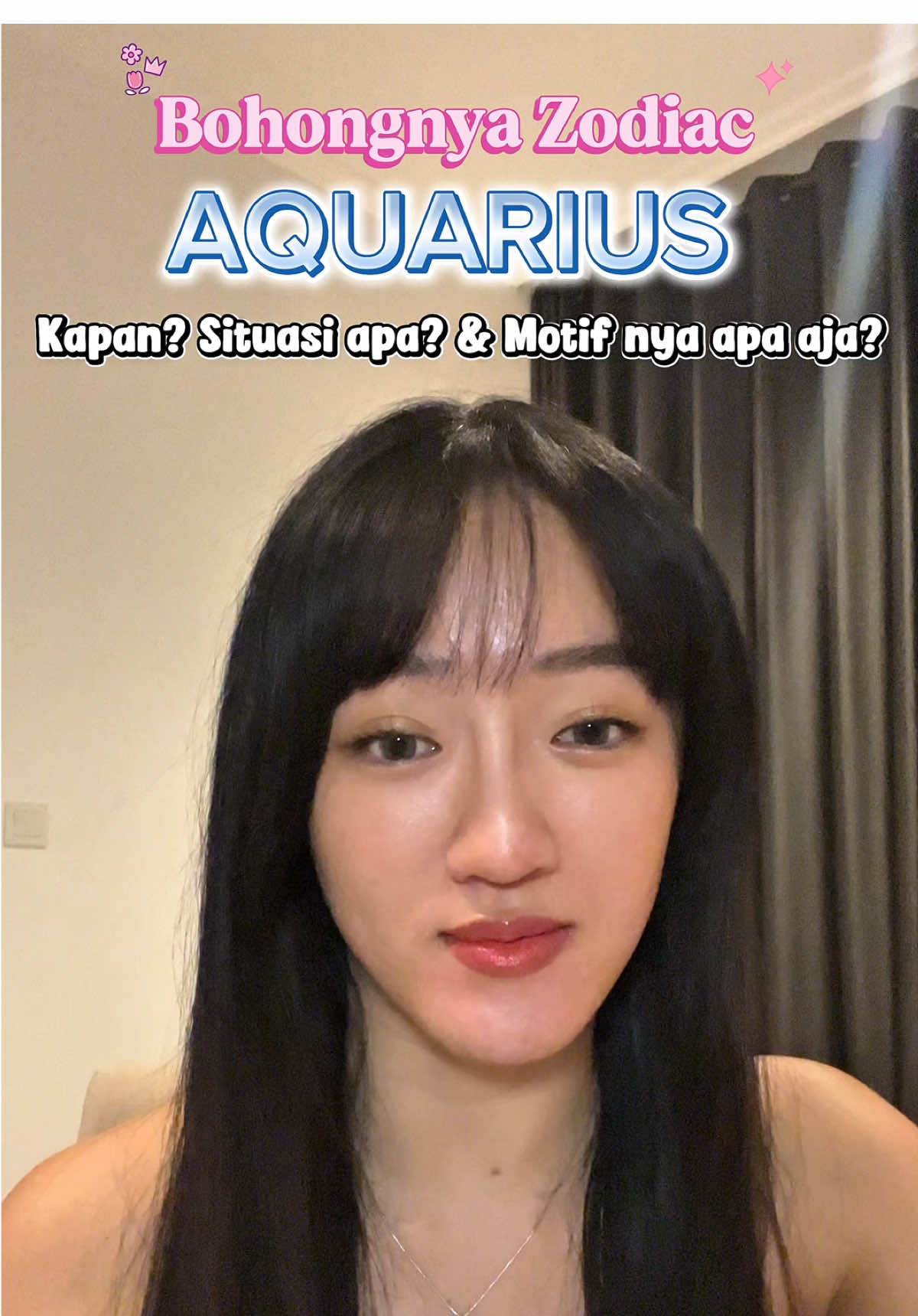 Cek zodiak lain di akun aku.  #zodiak #bahas #cocok #bintang  Bohongnya #Aquarius 