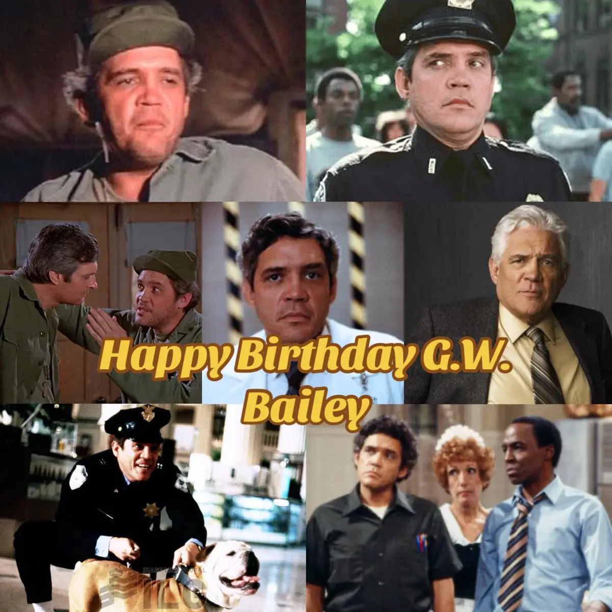 Happy Birthday G.W. Bailey #gwbailey #happybirthday #policeacademy #mash #majorcrimes