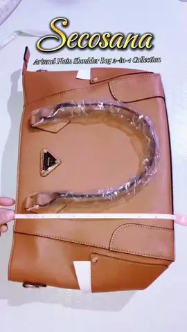 SECOSANA Arinnel Plain Shoulder Bag 2-in-1 Collection  #bagforwomen  #bag #handbag #shoulderbag #fashion 