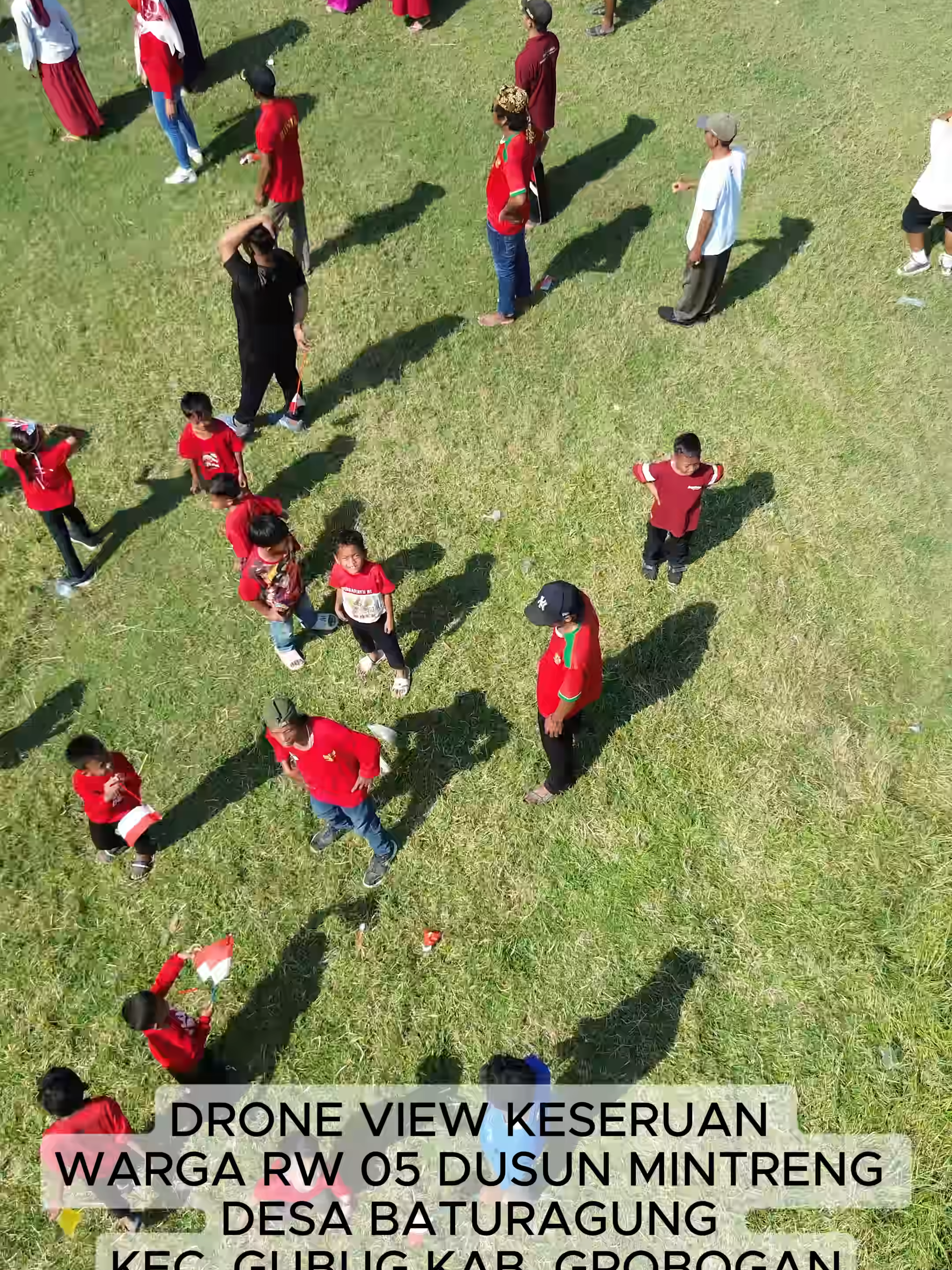 Drone View Part II Keseruan Warga RW 05 Hut RI 80