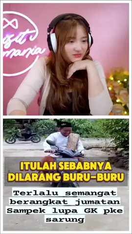 Itu sebabnya dilarang buru-buru tonton fullnya di YT channel MEISITA REACTION #meisitalomania #jumat #sholat #videolucu 