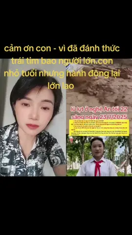 #UngHoMienTrung #NgheAn #ThienThanNho #LanToaYeuThuong #MotVietNam thương miền Trung là thương chính mình cảm ơn con và cảm ơn tất cả những tấm lòng ủng hộ miền Trung nghệ An Thiên thần nhỏ lan tỏa yêu thương một Việt Nam