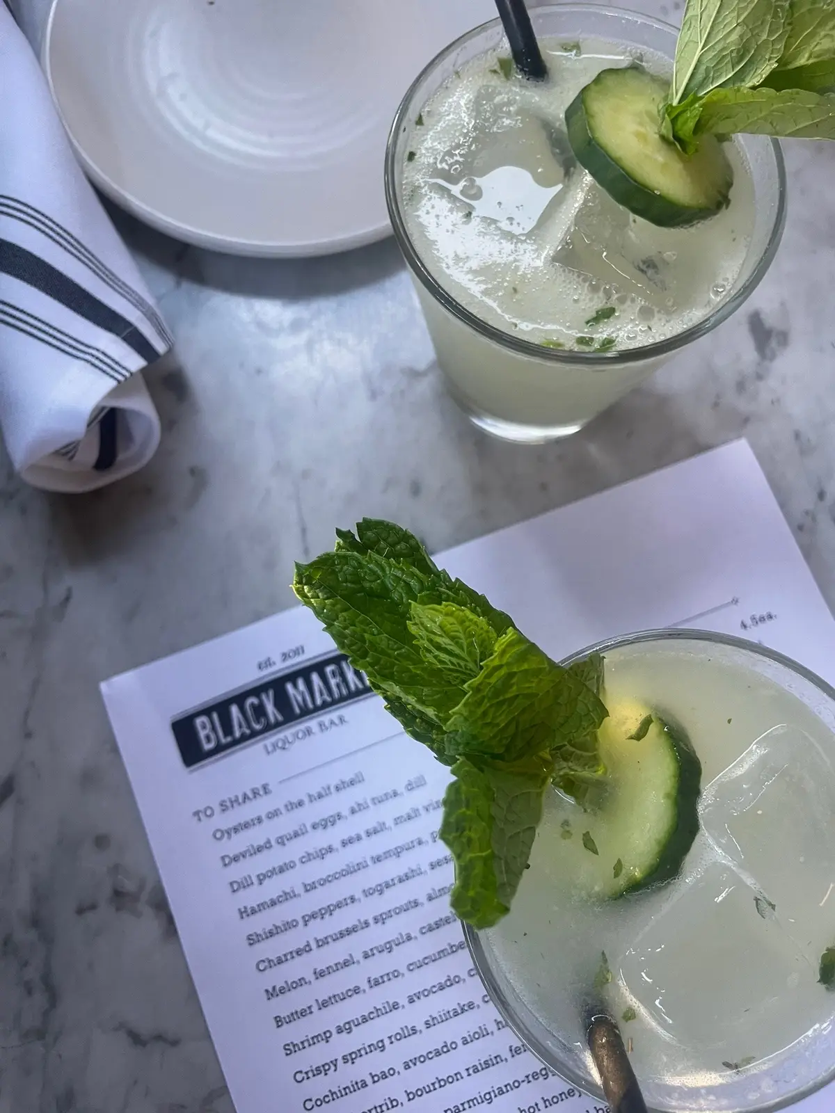 This may or may have not been what our dinner convo sounded like 🤭 Felt nice to catch up with the girlies! (Half of the squad doesn’t work there anymore) @BlackMarketLiquorBar  #girldinner @Priscilla @Sylvialove 