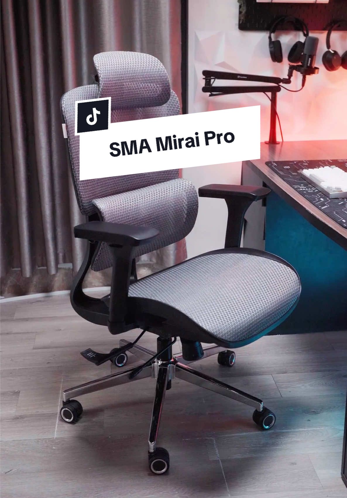 Ghế 3 củ nhưng tính năng như ghế 7 củ, bảo hành tận tình 5 năm - SMA Mirai Pro #ghecongthaihoc #ergonomicchair #ghevanphong #desksetup #duysetup 