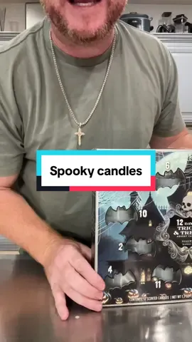 #AdventCalendar #SpookyCandles #SlackinHalloweenCandles 