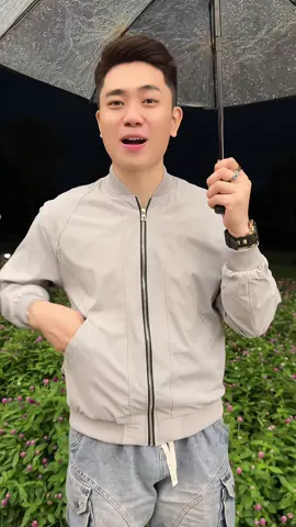 Áo khoác bomber dù hai lớp trư