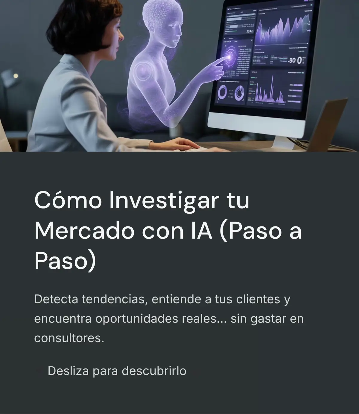 Antes de invertir tiempo o dinero en tu negocio, asegúrate de que existe demanda real. Con estos 7 pasos prácticos aprenderás a usar IA y herramientas gratuitas para: ✔ Detectar tendencias ✔ Analizar a tus competidores ✔ Entender a tu cliente ideal ✔ Validar oportunidades reales #Emprendedores #NegociosOnline #CrecimientoEmpresarial #TransformacionDigital #Productividad 