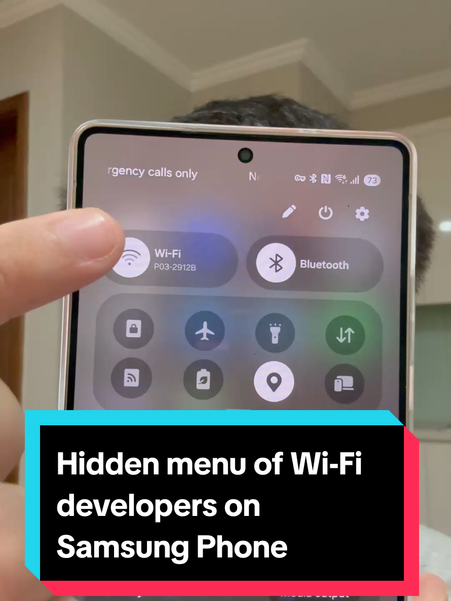 Hidden menu of Wi-Fi developers on Samsung Phones #phone #wifi  #android  #settings  #trick