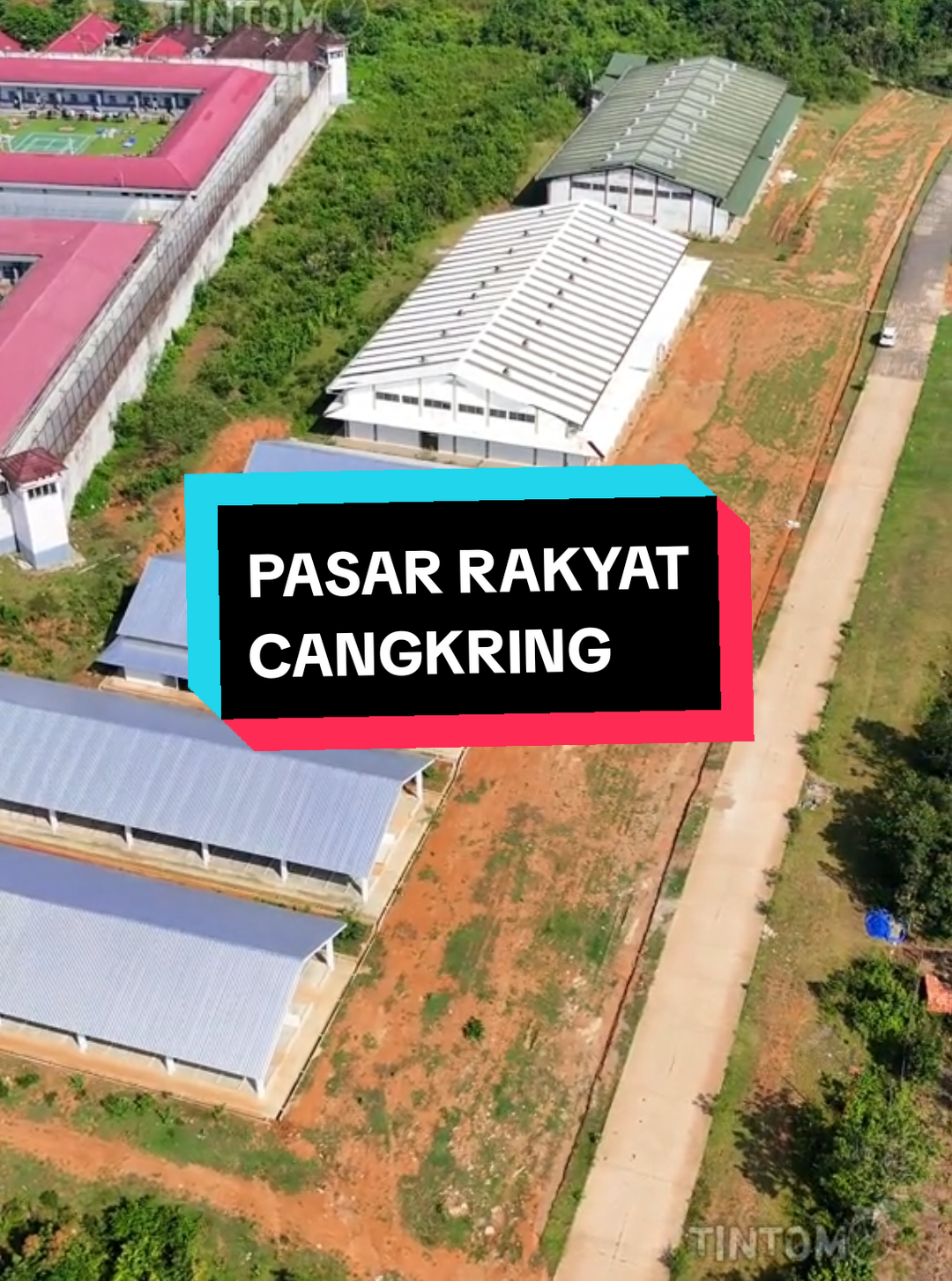 PASAR RAKYAT CANGKRING KELURAHAN KEDONDONG RAYE AKAN MENJADI TEMPAT RENCANA RELOKASI/PEMINDAHAN PEDAGANG PASAR BARU PANGKALAN BALAI #banyuasin  #drone  #kedondongraye  #pasar  #fyp 