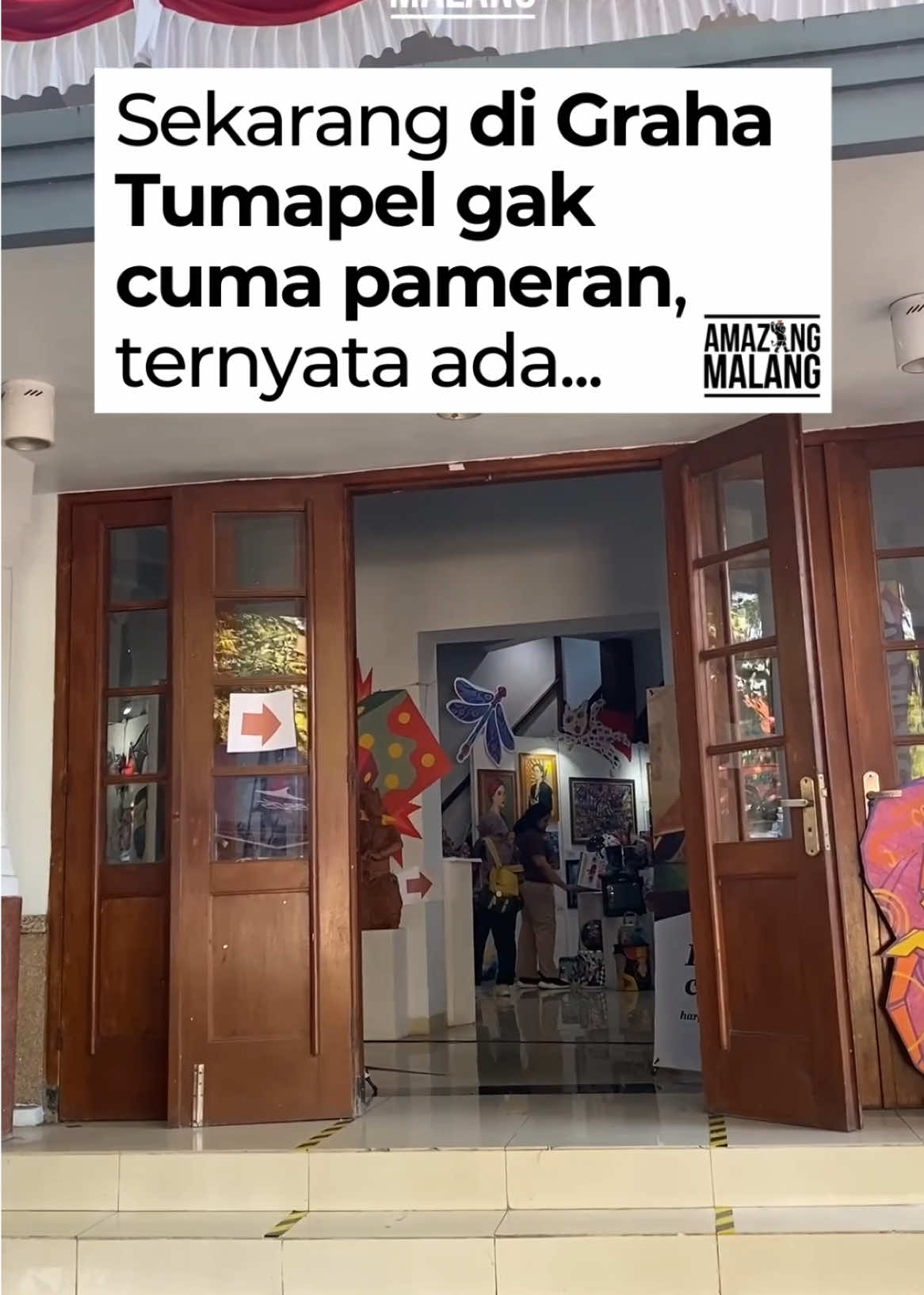 All in onee! Ternyataa gak cuma pameran seni ajaa, tapi juga ada berbagai activituy seru lainnya! 😆 Gimananih kemarin yang udah kesini? Komen donggg! 📍 @designoholic.exhibition, Wisma Tumapel 📆 21 Agustus - 3 September 2025 💰HTM 10k #amazingmalang #pameranseni #mahasiswamalang #eventmalang 