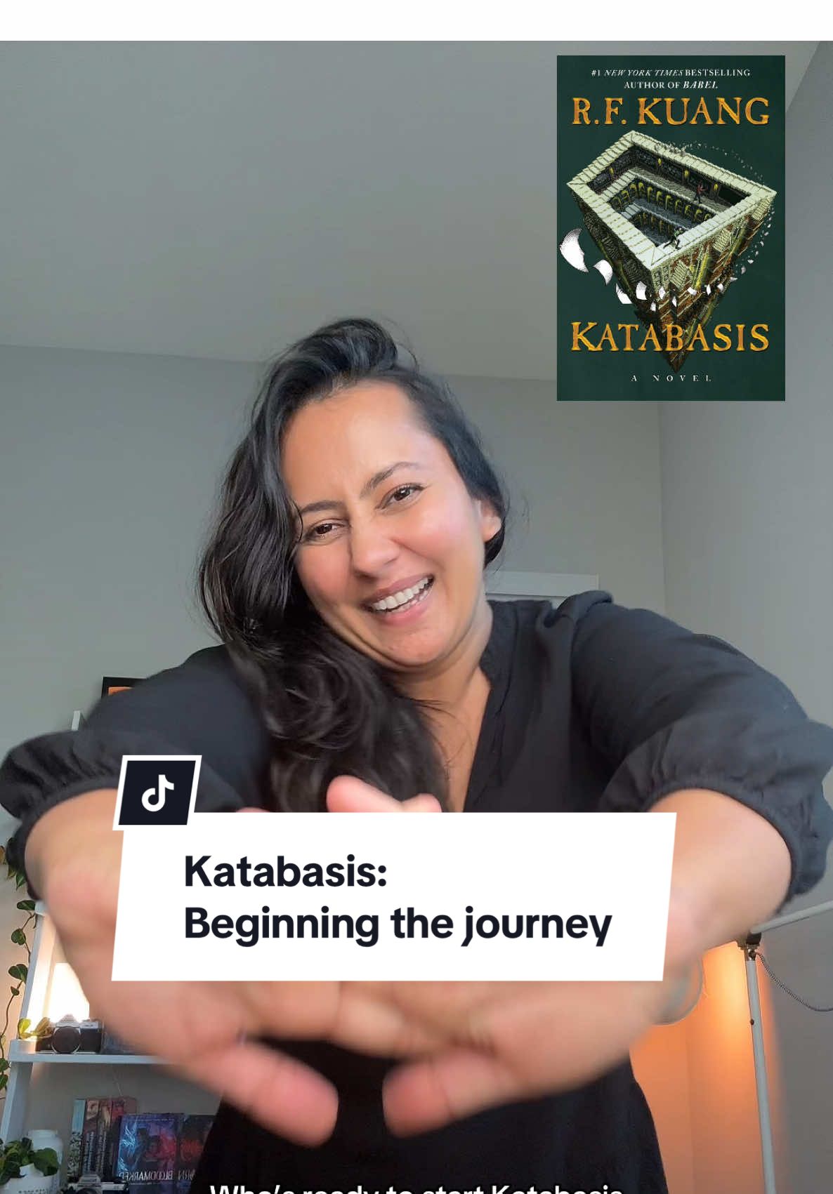 📖: Katabasis by R. F. Kuang    Join me for a buddy read if you are planning to read it this week. I am planning on starting tonight. Let’s go ❤️🥰  (Also, none of these came from the author but came from the book community)   #fantasybooks #BookTok #rfkuang #katabasis #fantasybooktok 