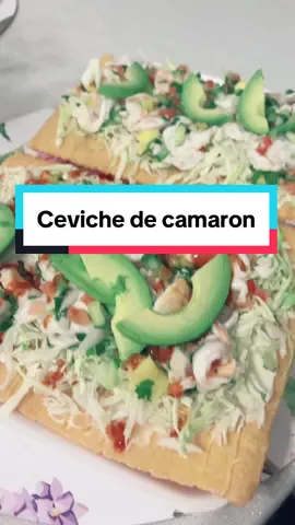#ceviche #camarones #chicharron 