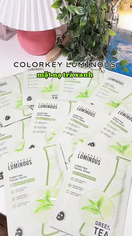 Mỗi ngày đắp 1 miếng ta nói cái da nó đã #colorkeyvn #colorkeyluminous #matnaden #matnatraxanh #xuhuong 