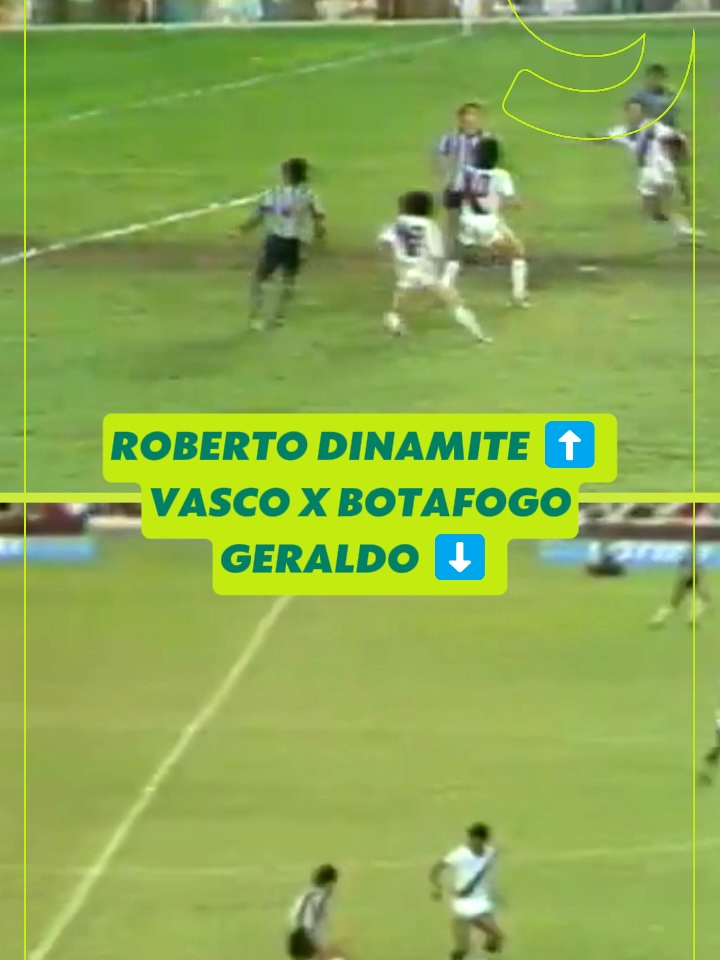 VAI UM GOLAÇO AÍ? ⚽ Na história, o clássico entre Vasco e Botafogo guarda gols espetaculares que ficaram eternizados na memória dos torcedores. 💢 Em 1976, Dinamite marcou um dos gols mais simbólicos da história do Vasco justamente contra o rival carioca. Roberto dominou no peito, deu um lençol e finalizou com tudo para marcar. 🔥 Com direito a dois dribles desconcertantes e uma cavadinha, Geraldo fez um golaço pelo Botafogo, em 1982, contra o Vasco. #Nostalgia #Vasco #Botafogo #Golaços