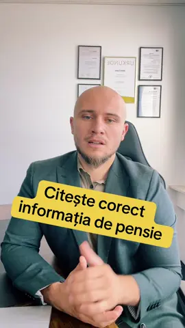 Primești în informația de pensie, te uiți la ea și o pui deoparte?Greseală! În ea e scris exact cât vei primii la bătrânețe. 👴🏼👵🏼