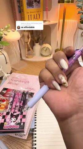 Replying to @Alona | AffiTeacher Finds ᥫ᭡ッ #kuromi #kuromiballpen #ballpen #christmasgift #birthdaygift 