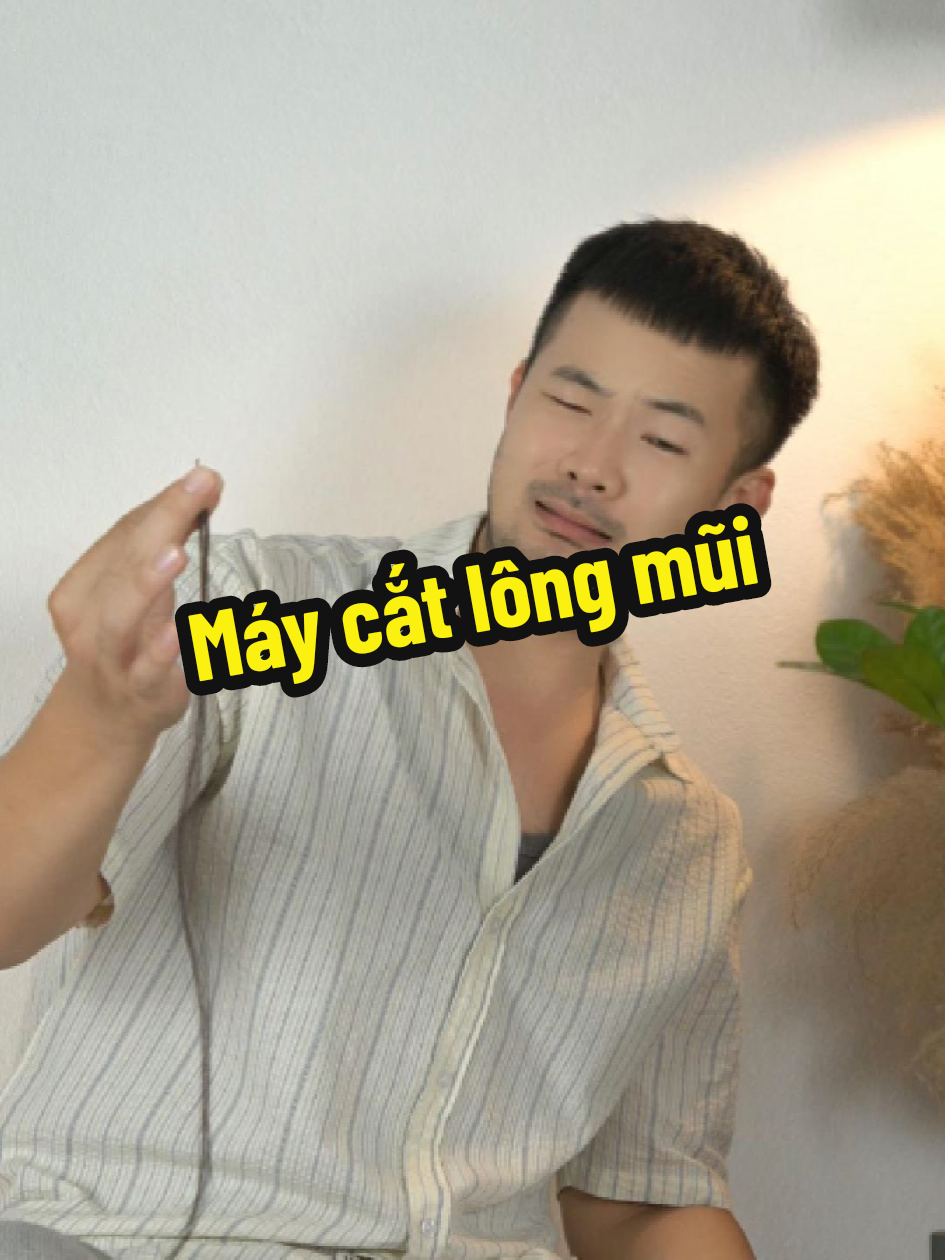 Anh em thôi ngay cái kiểu lấy tay giựt lông mũi hay lấy kéo cắt lông mũi đi #maytialongmui #maycaorau #chúhùng #chuhung9011 