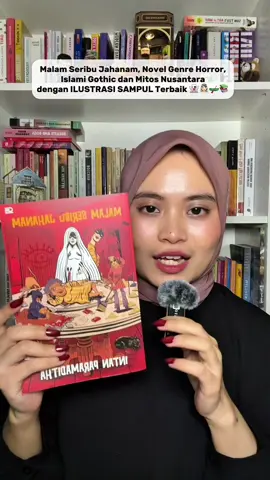 Buku Malam Seribu Jahanam gak cuma memiliki cerita yang berbeda dari yang lainnya, tapi juga menjadi salah satu cover atau sampul buku dengan ilustrasi terbaik karena memiliki detail gambar yang sangat merepresentasikan setiap elemen cerita 😭📚👀 #bookreview #BookTok #bookrecommendations #bookcover #illustration 