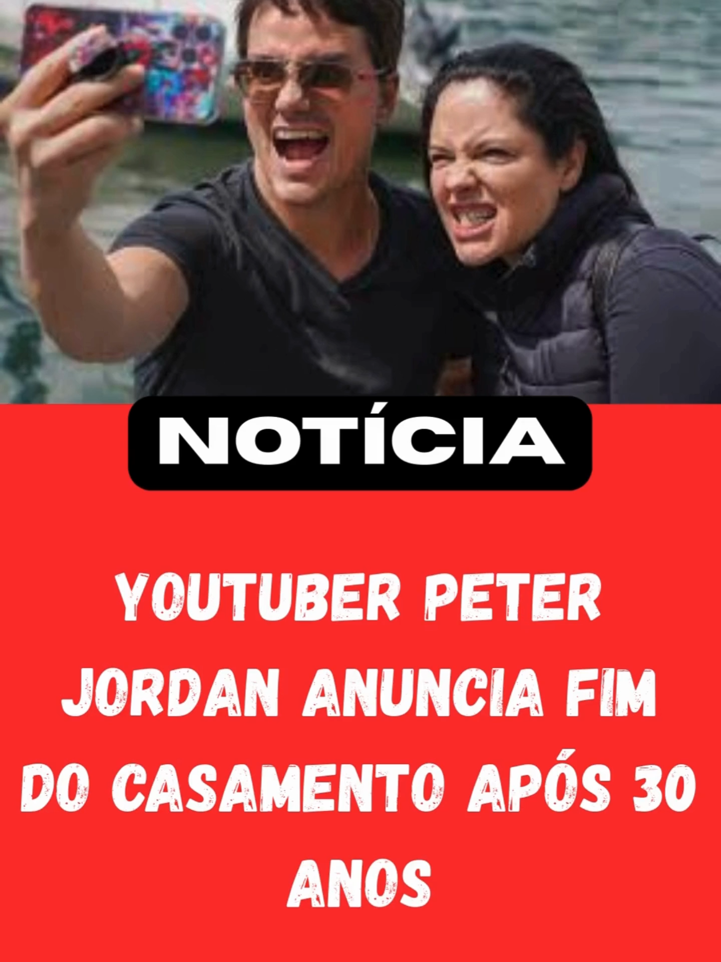Youtuber Peter Jordan anuncia fim do casamento após 30 anos   -  #youtuber #peterjordan #casamento #divorcio #andrezajordan