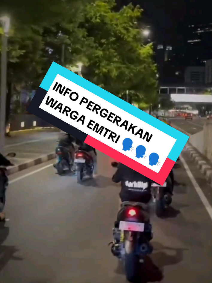 Untuk All Emtri Jabodetabek / Diluar daerah yang minat join gasskeun . Informasi selengkapnya atau minat join bisa DM Kesini & Dilanjut ke WhatsApp grup event karena semua prepare serta progress event msh dalam rancangan ✨ .  Izin tag & Bantu repost warga !!! @ig.yogsss_11 @ahmadernandy @rexa_125i @abdee.robby @ryuuzz_125i  #miom3 #fyp #event #healing  #skyline 