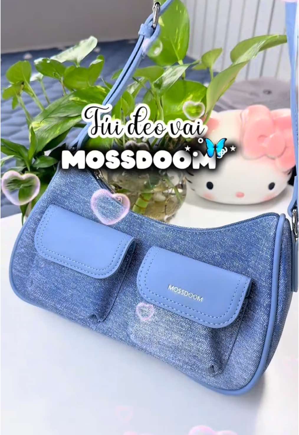 Túi đeo vai MOSSDOOM xinh quá#haphuongriviu666 #review #xuhuong #tuideovai #tuideovainu #mossdoom #tuimossdoom #mossdoombag 