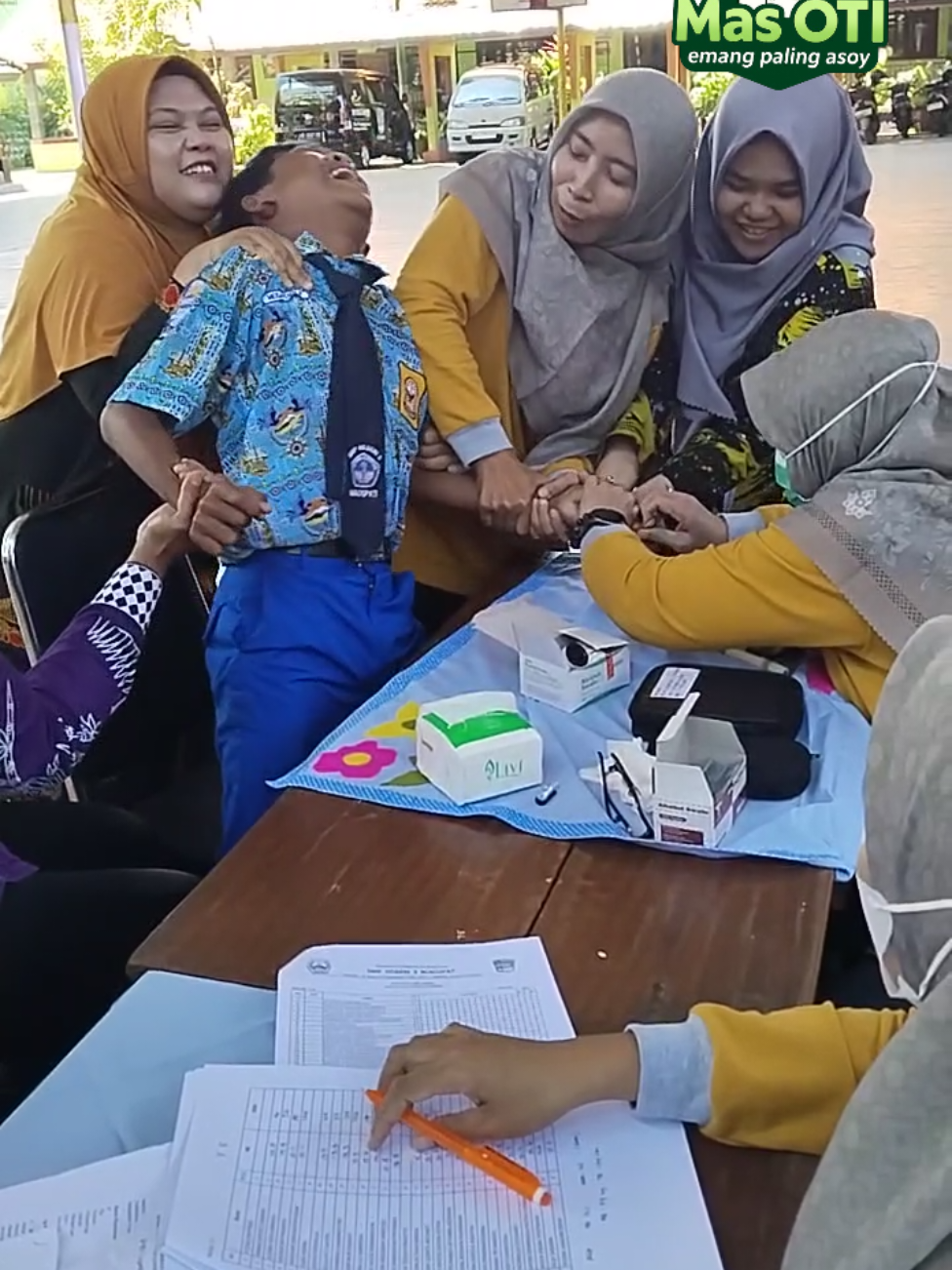 Di dalam tubuh yang mungil, terdapat tenaga super saiya 😭 #ckgcore #fyp #puskesmasmaospati #maospati #magetan