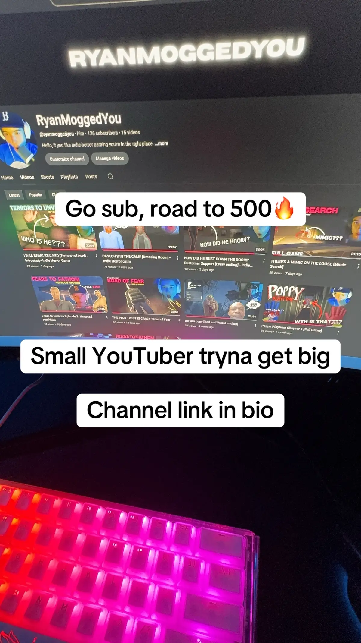 #youtube #gaming #indie #horror #caseoh 