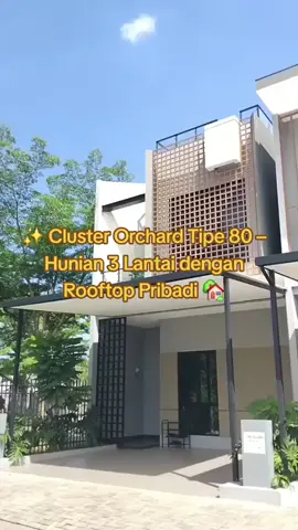 🌟 Hunian modern 3 lantai dengan rooftop pribadi kini hadir di Cluster Orchard Tipe 80 Modern Estate! Desain elegan, lokasi strategis, dan fasilitas lengkap bikin rumah ini jadi pilihan tepat untuk keluarga modern. 🏡✨ 📲 Hubungi sekarang: 085696025493 IG: @pejuangrumah.id #ClusterOrchard #ModernEstate #RumahImpian #HunianModern #RumahMewah 