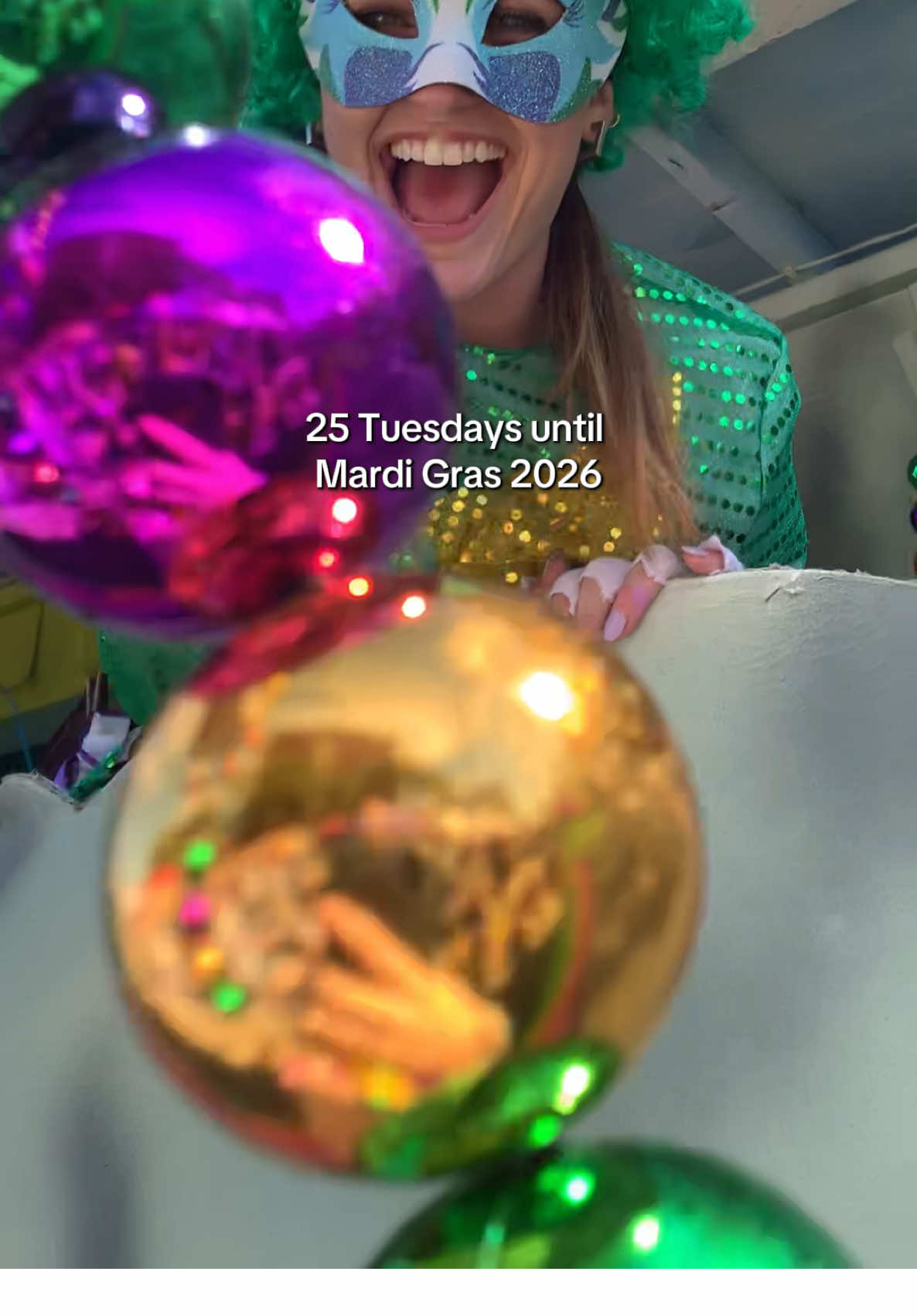 Is it Mardi Gras yet? #nola #mardigras 