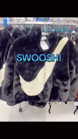 NIKE OUTERWEAR SWOOSH FAUX FUR JACKETS AT #ROSS #rossfinds #nike Run🏃🏾‍♀️ 