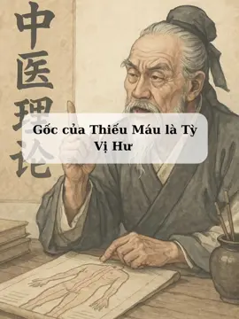 Gốc của thiếu Máu và Tỳ vị hư  #xuhuong #dongy #suckhoe #viral #thieumau 