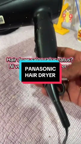 Boleh guna untuk seisi keluarga, jimat masa, tahan lama. Klik kat beg kuning untuk beli. #hairdryermurah #panasonic #hairdryerviral #hairdryer #fyp