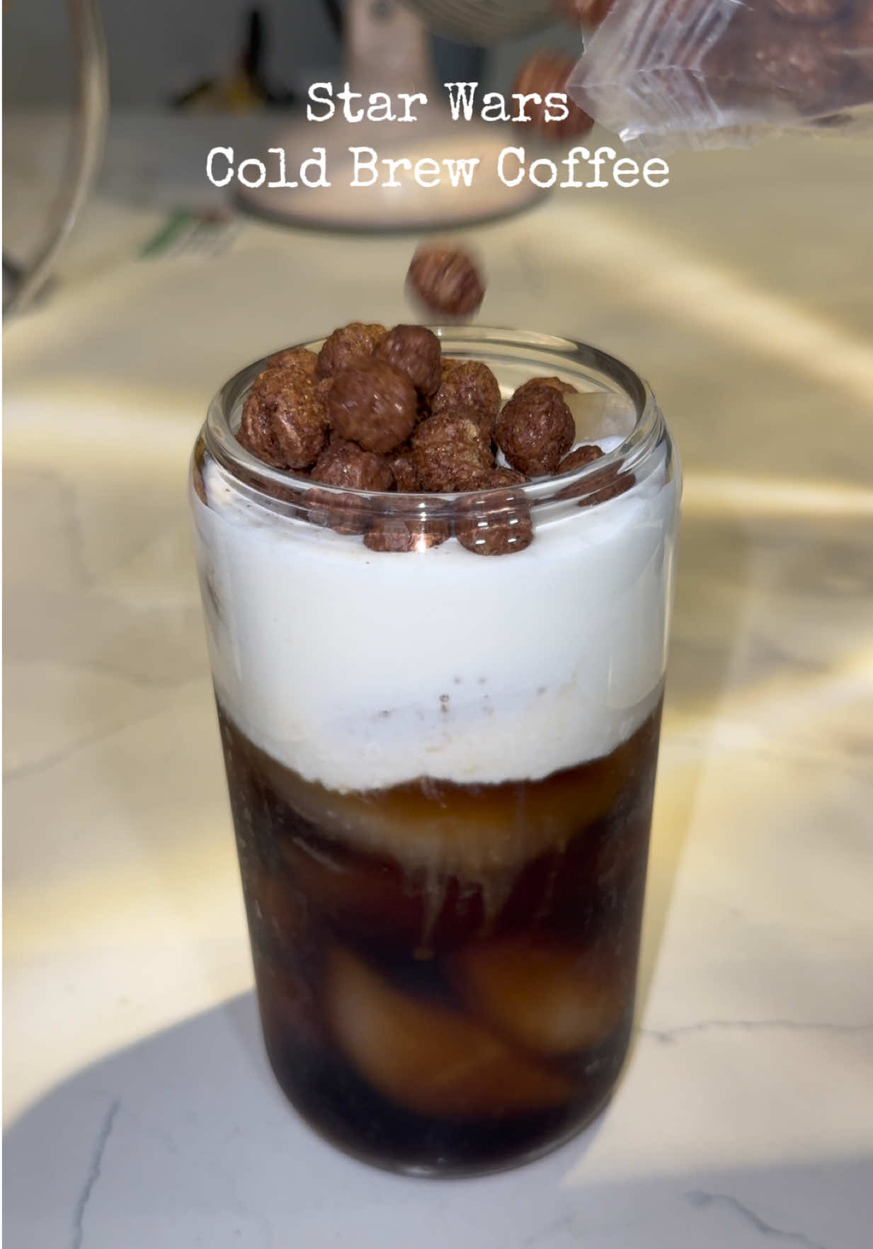 a must try! and super easy to make 🥰😋#coldbrew #disney #starwars 