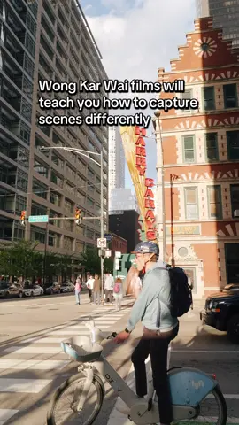 Might bring a tripod next time. Or just do handheld because it's easier. #wongkarwai #chicagotiktok #wongkarwaiedit #stepprinting #slowshutter 