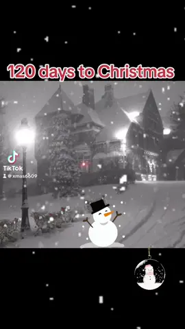 120 days to Christmas!!!!  I can’t wait 🎅🏽☃️🎄❄️  #christmascountdown #itsbeginningtolookalotlikechristmas #christmastiktok #snow #merrywednesday 