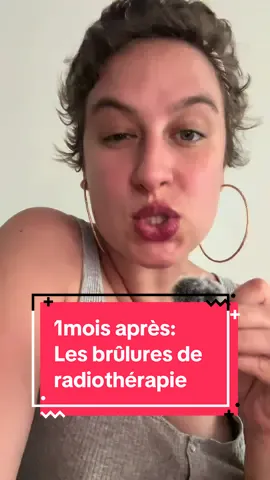 Bilan de mes brûlures de protontherapie un mois après la fin #protontherapie #radiotherapie #cancerdusein #brulure #cancersucks 