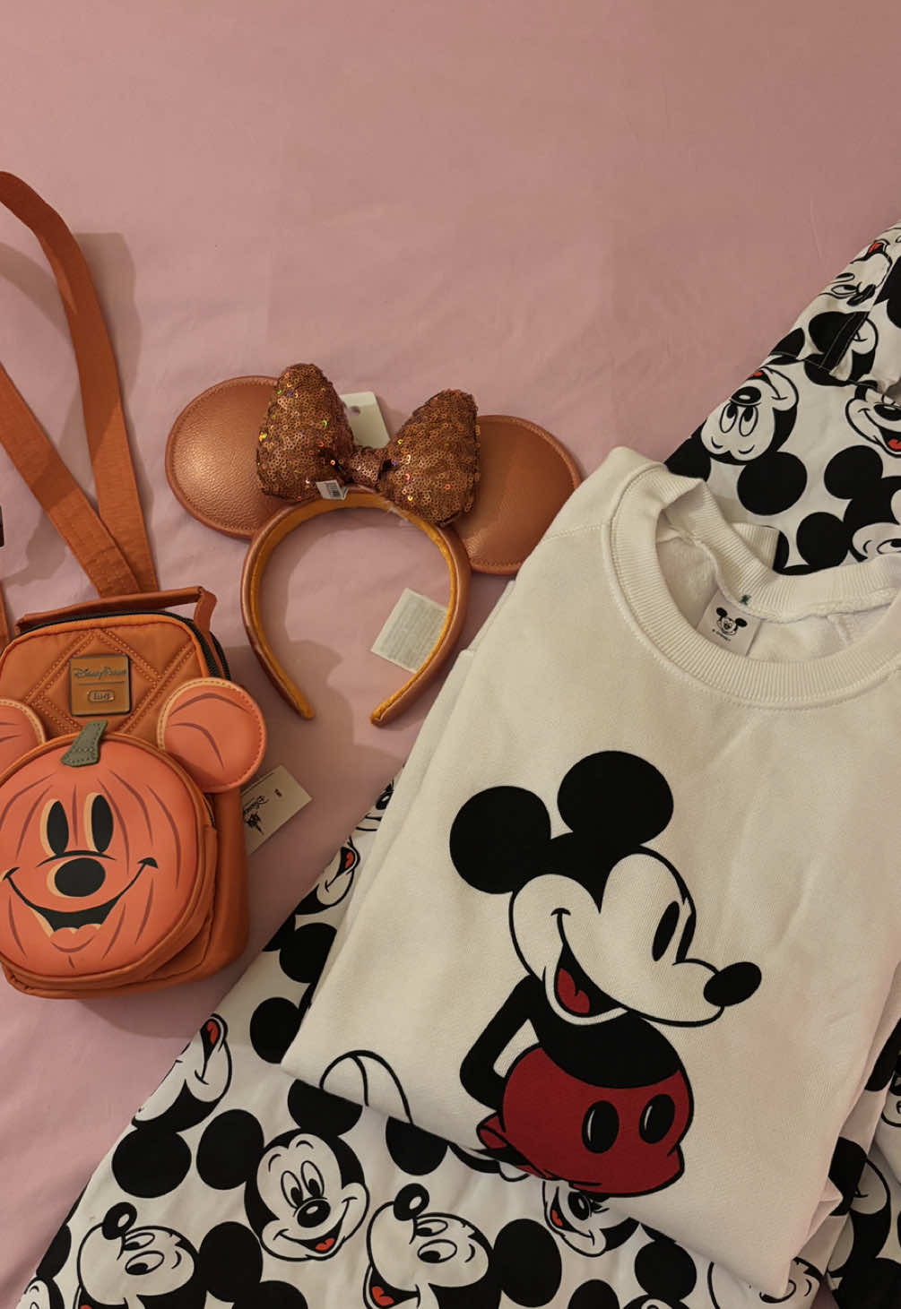 Scored these cute ears for $7.99 <3 #companyd #disneyland #disneyhaul #halloweenfinds 