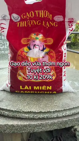Gạo lài miên dẻo thơm ngon#gạo